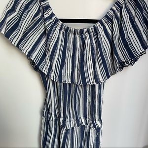 Beachy Striped Romper